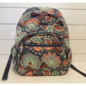 Vera Bradley Nomadic Floral Backpack Slate Blue/Gray